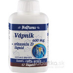 MedPharma LAMP 600 mg + Vitamina D liq. 1×37 cps, supliment alimentar