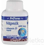 MedPharma LAMP 600 mg + Vitamina D liq. 1×37 cps, supliment alimentar