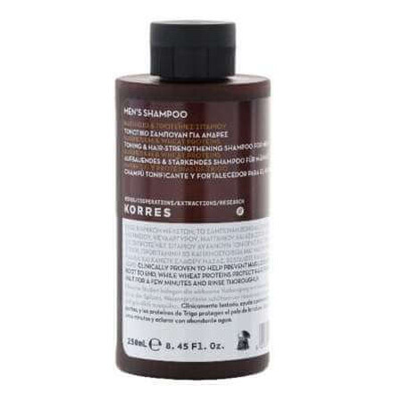 Șampon pentru bărbați împotriva căderii părului, 250 ml, Korres