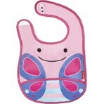 Bavoir en silicone Zoo Butterfly 1×1 pc, bavoir en silicone