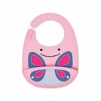 Bavoir en silicone Zoo Butterfly 1×1 pc, bavoir en silicone