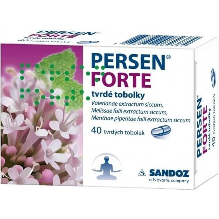 PERSEN FORTE 1×40 cps, capsule calmante