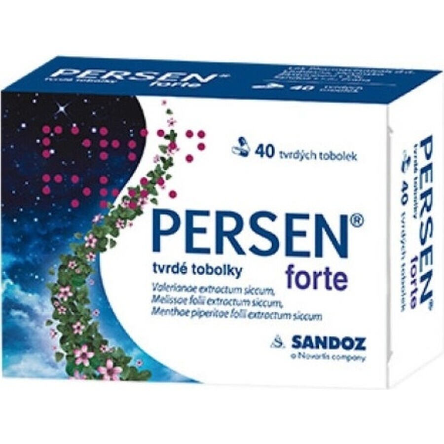 PERSEN FORTE 1×40 cps, capsule calmante