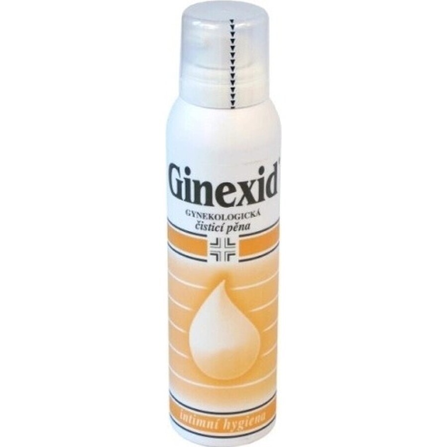 GINEXID gynecological cleansing foam 1×150 ml, vaginal hygiene