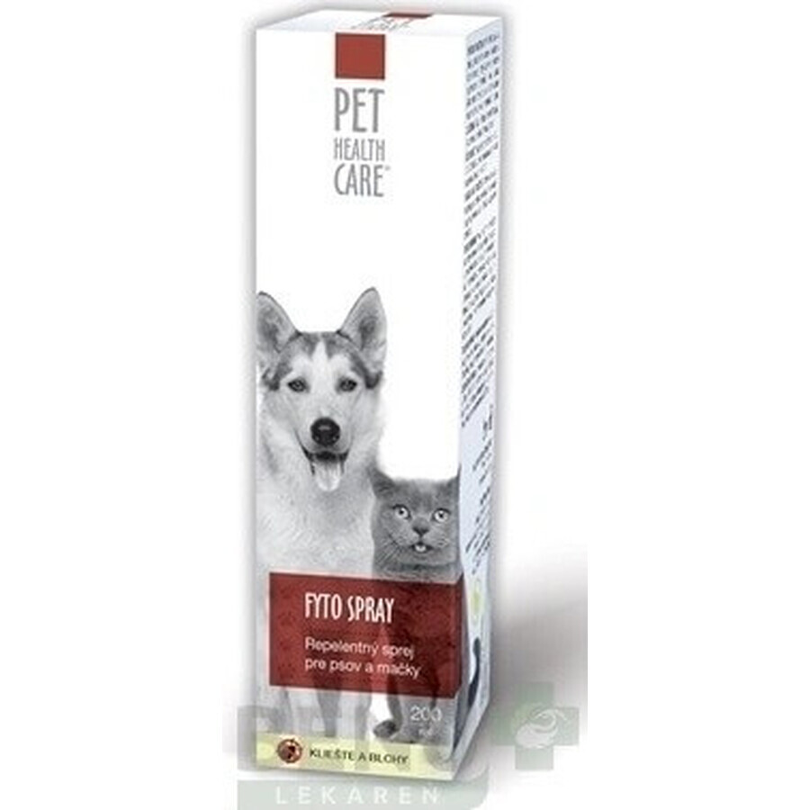 PET HEALTH CARE FYTO SPRAY 1×200 ml, spray repellente per cani e gatti