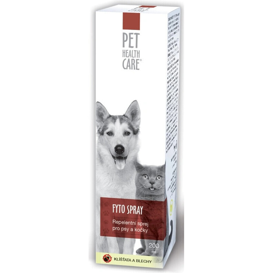 PET HEALTH CARE FYTO SPRAY 1×200 ml, spray repellente per cani e gatti