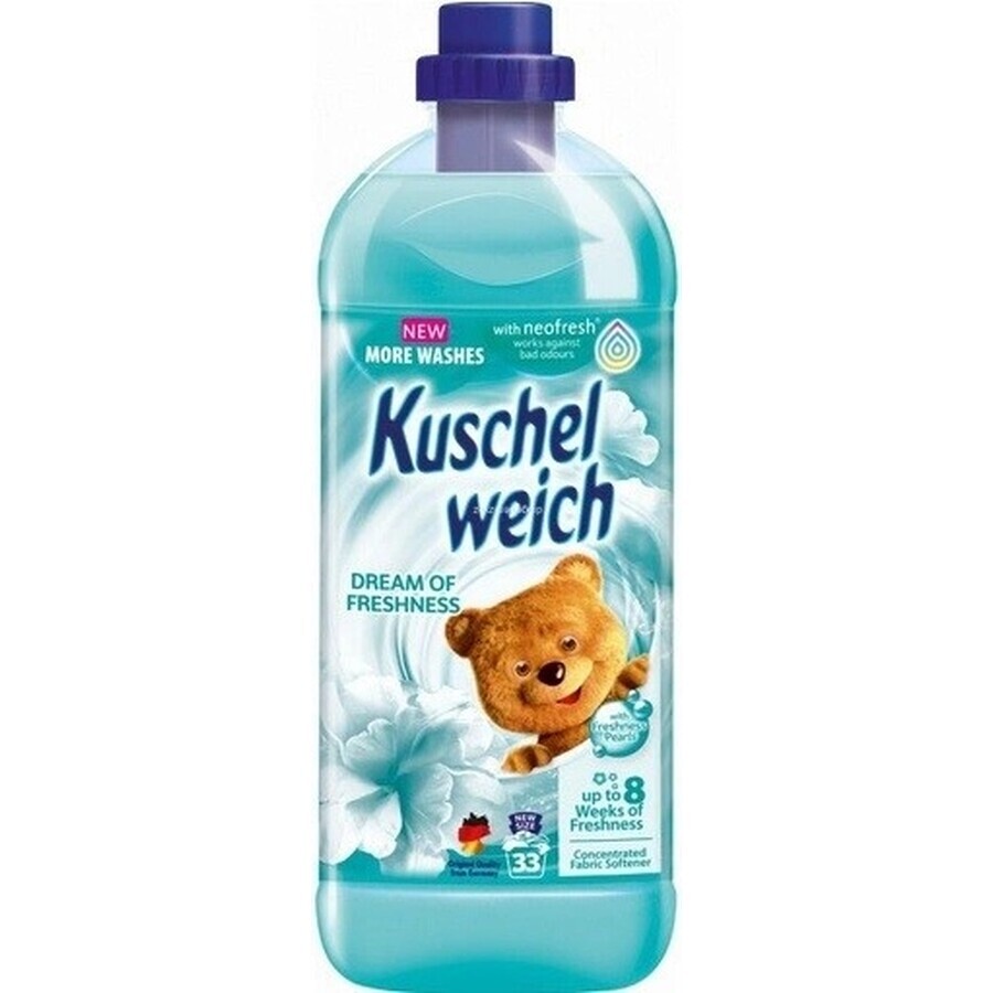 Kuschelweich wasverzachter - Fresh Dream (turquoise), 38 wasbeurten 1×1 l, wasverzachter