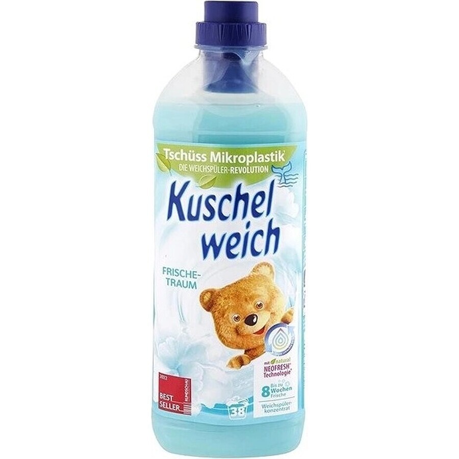 Kuschelweich wasverzachter - Fresh Dream (turquoise), 38 wasbeurten 1×1 l, wasverzachter