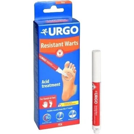 URGO Pen for resistant warts 1×1 pc, gel