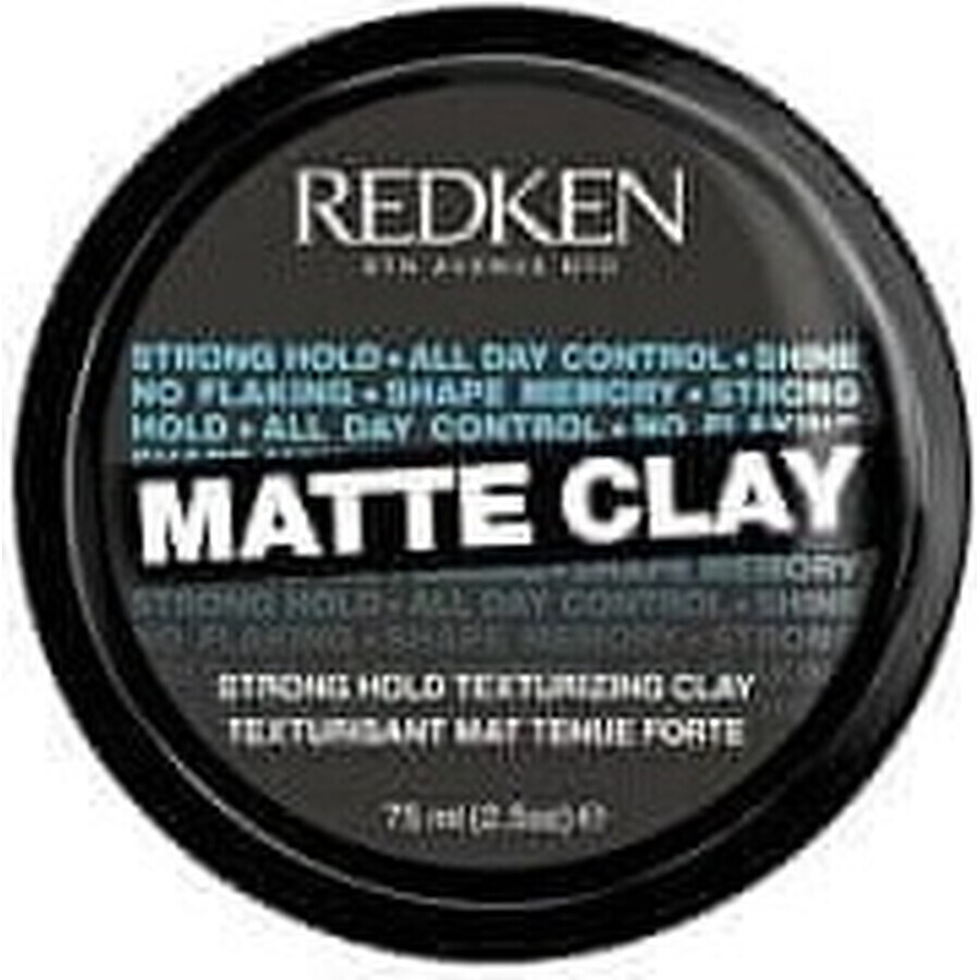 Redken Hair Clay Matte Tonerde 1×75 ml, Ton