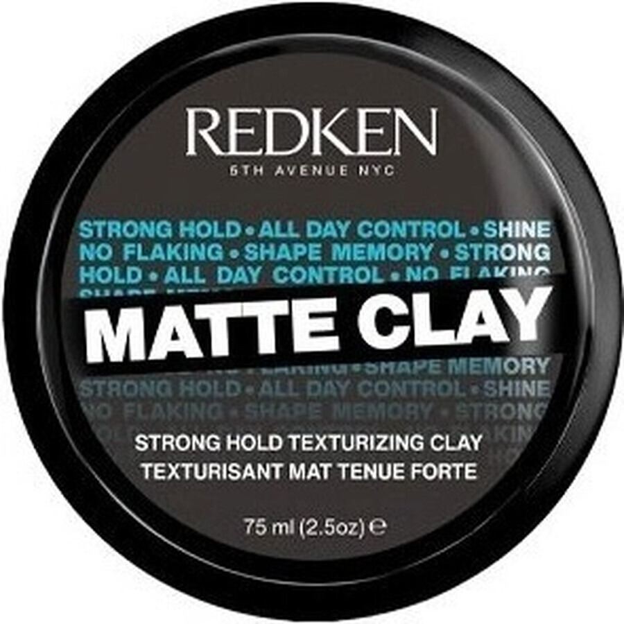 Redken Hair Clay Matte Tonerde 1×75 ml, Ton