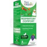 Petit Respiratorio confort jarabe para niños 125 ml 1×125 ml 1×125 ml, jarabe para favorecer la respiración y aliviar la garganta