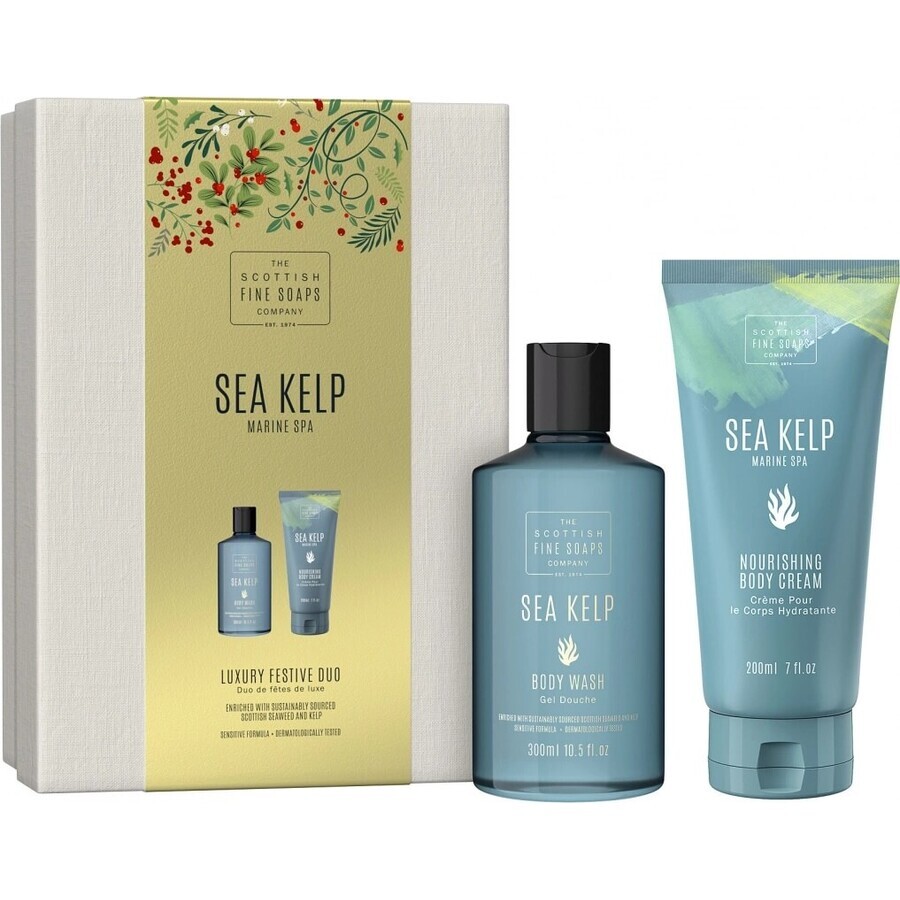 Set cadou pentru îngrijirea corpului Scottish Fine Soaps - alge marine 1×1set