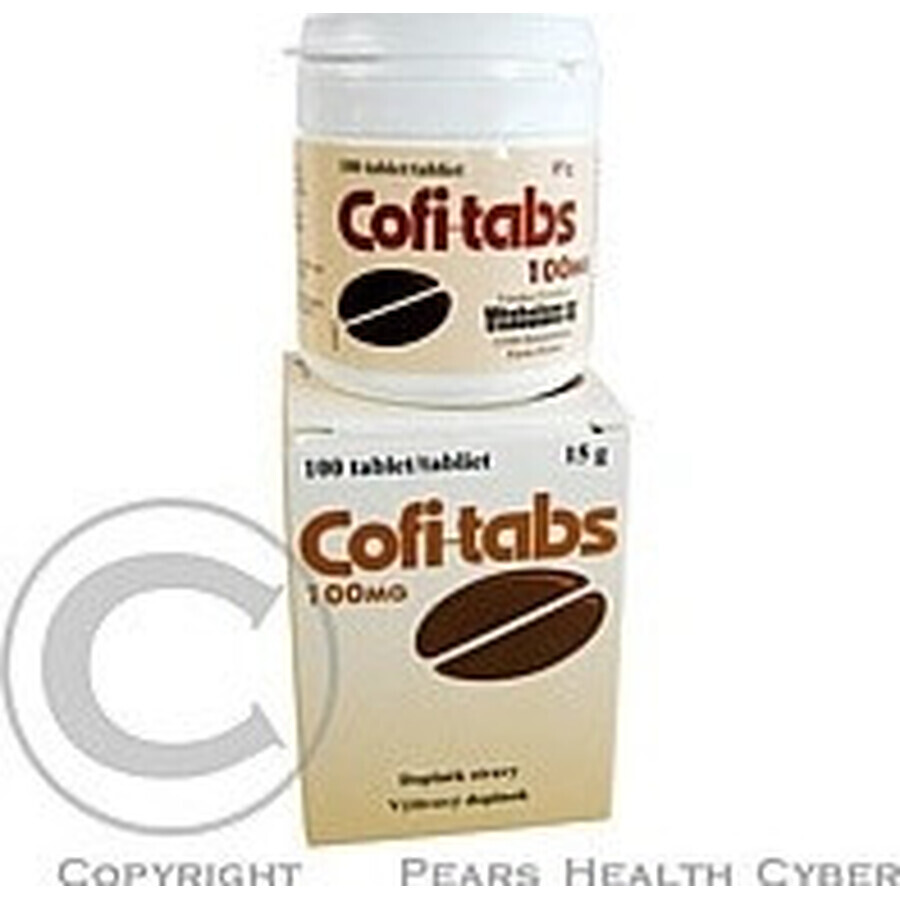 Vitabalans Cofi-tabs 1×100 tbl, comprimate cu cofeină