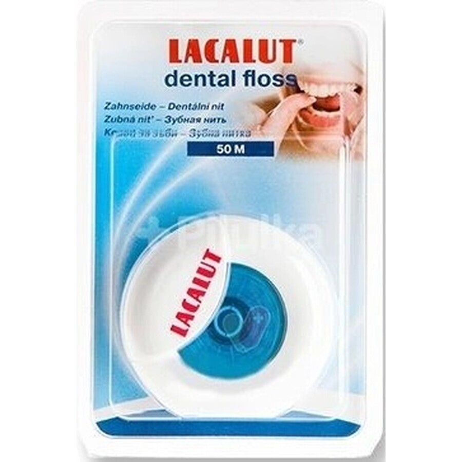 LACALUT ață dentară 50M 1×1pcs, ață dentară