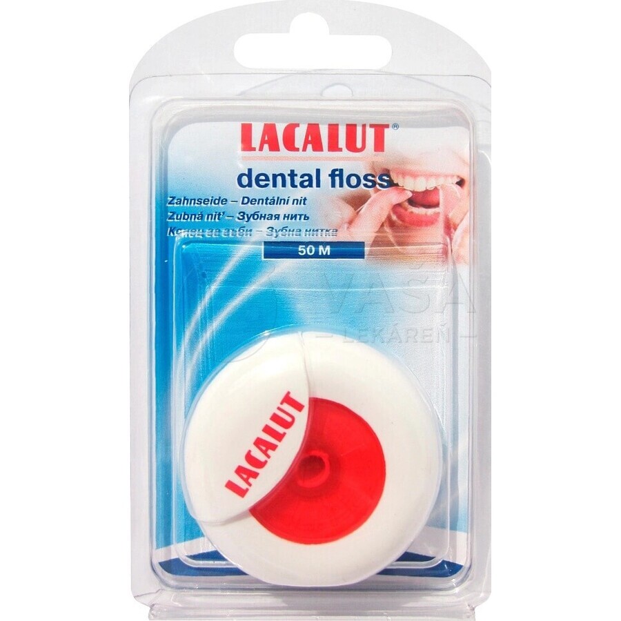 LACALUT ață dentară 50M 1×1pcs, ață dentară