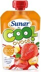 Sunar COOL Fruit Banană, căpșuni, mere 1&#215;120 g, Banană, căpșuni, mere, 12m+