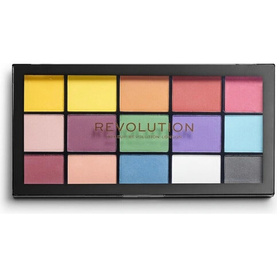 Revolution, Re-Loaded Marvellous Mattes, palette d'ombres à paupières 1×16,50 g, palette d'ombres à paupières