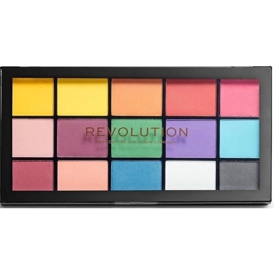 Revolution, Re-Loaded Marvellous Mattes, palette d'ombres à paupières 1×16,50 g, palette d'ombres à paupières