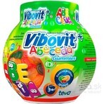 VIBOVIT + ABECEDA 1×50 unidades, gelatina con sabor a fruta