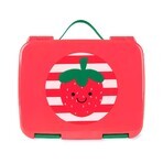 SKIP HOP Spark Style Lunch Box Bento Bento Lunch Box Strawberry 3r+ 1×1 pcs, lunch box