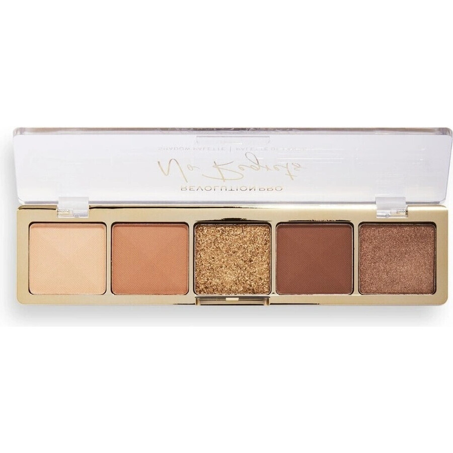 Revolution PRO, Glam Palette No Regrets Soft Nude, oogschaduwpalette 1×5.50 g, oogschaduwpalette