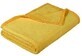 Coperta per bambini KORALL MICRO 100x150 6014/005 giallo 1&#215;1 pz, coperta per bambini