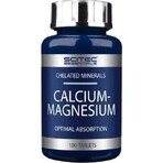 Scitec Nutrition Calcium-Magneziu 1×90 tbl, supliment alimentar