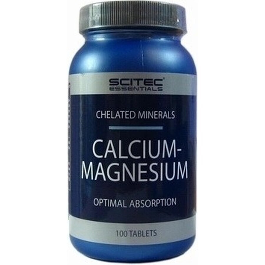 Scitec Nutrition Calcium-Magneziu 1×90 tbl, supliment alimentar