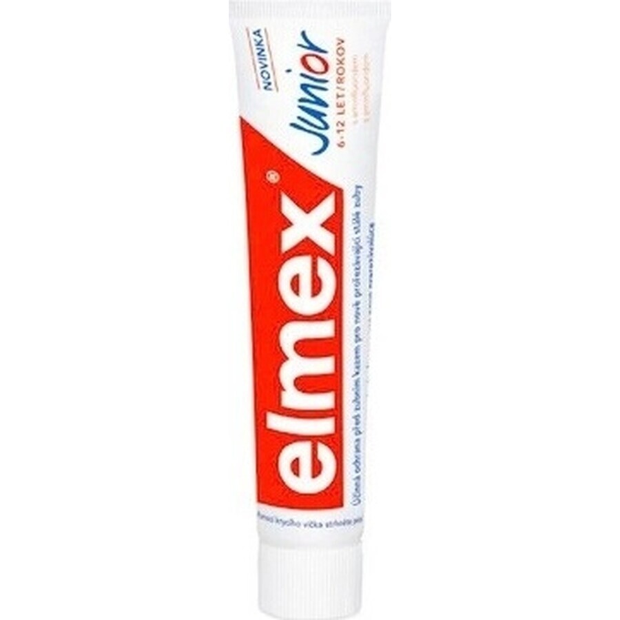 ELMEX JUNIOR TOOTH PASTE 1×75 ml, pastă de dinți pentru copii