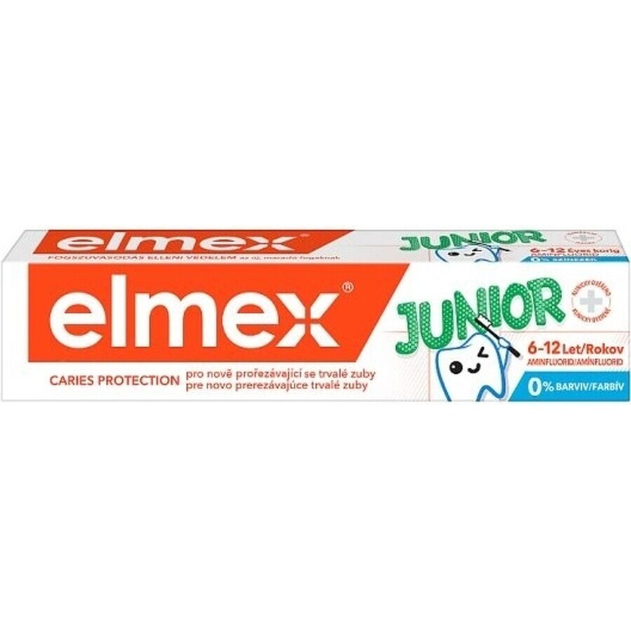 ELMEX JUNIOR TOOTH PASTE 1×75 ml, pastă de dinți pentru copii