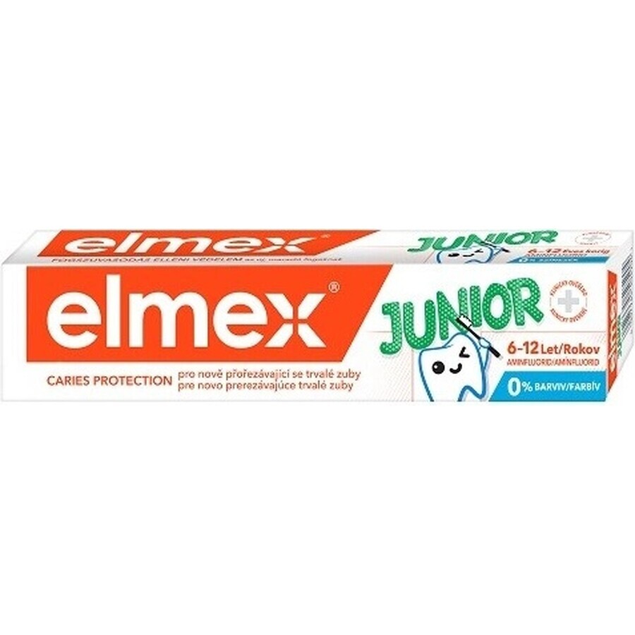 ELMEX JUNIOR TOOTH PASTE 1×75 ml, pastă de dinți pentru copii