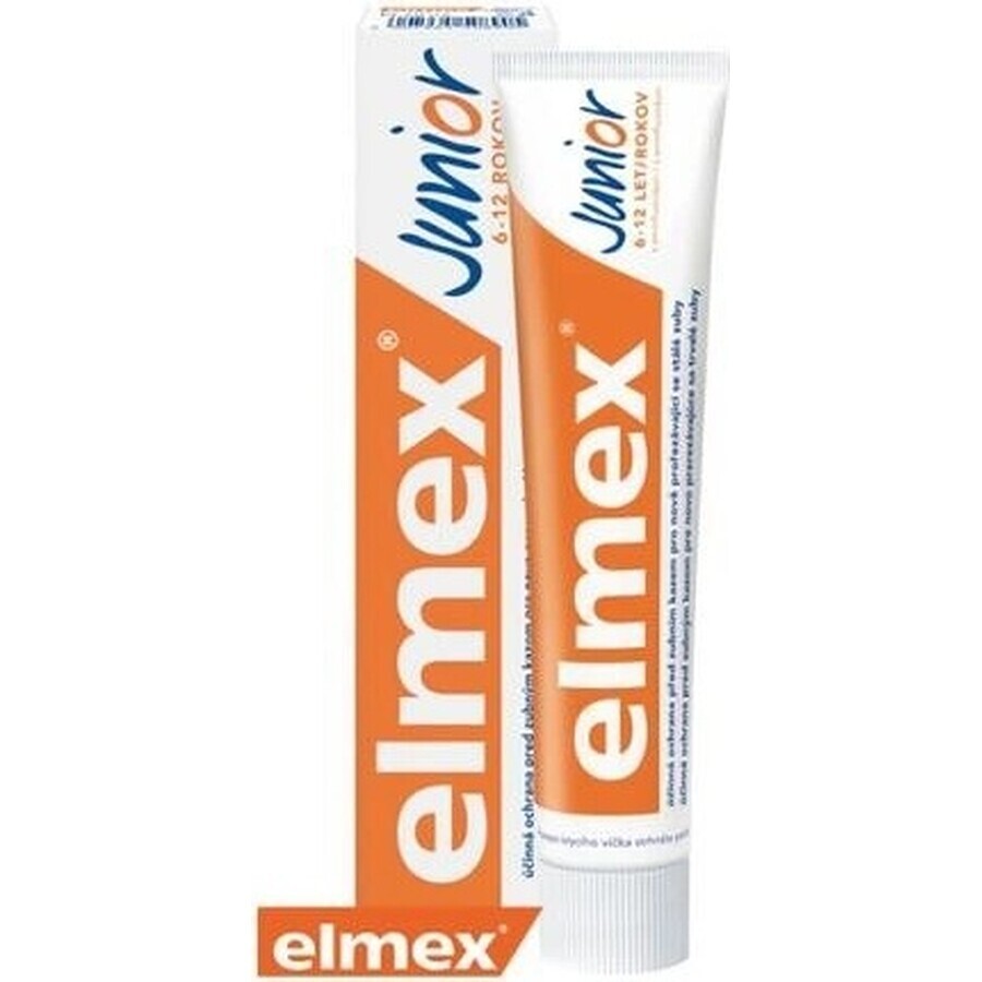 ELMEX JUNIOR TOOTH PASTE 1×75 ml, pastă de dinți pentru copii