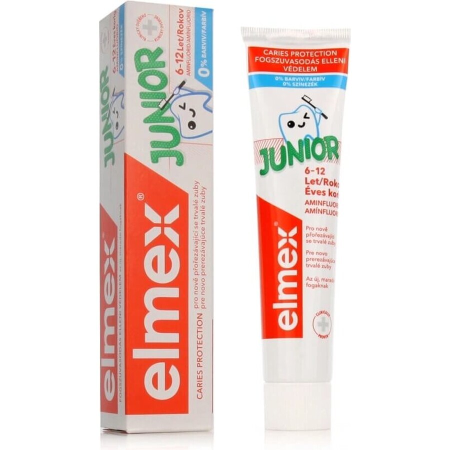 ELMEX JUNIOR TOOTH PASTE 1×75 ml, pastă de dinți pentru copii