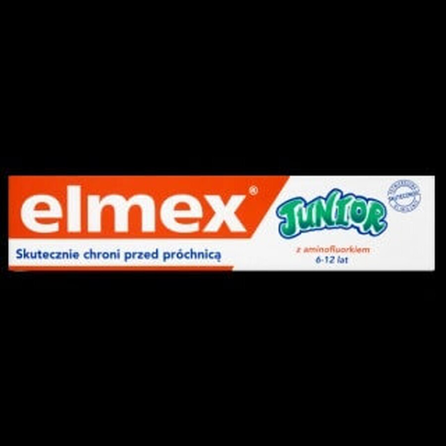 ELMEX JUNIOR TOOTH PASTE 1×75 ml, pastă de dinți pentru copii