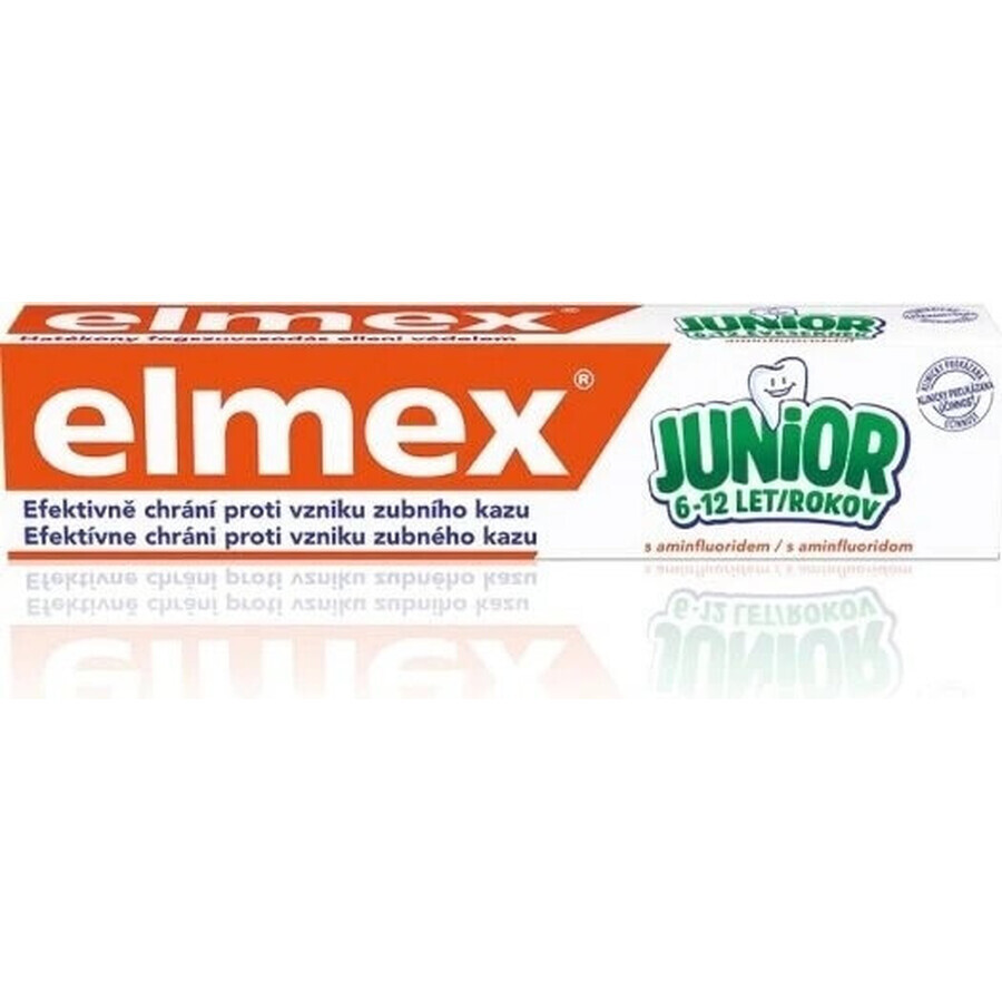 ELMEX JUNIOR TOOTH PASTE 1×75 ml, pastă de dinți pentru copii