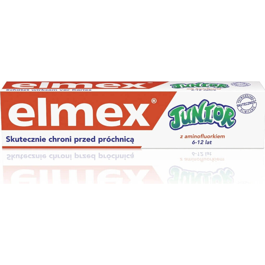 ELMEX JUNIOR TOOTH PASTE 1×75 ml, pastă de dinți pentru copii