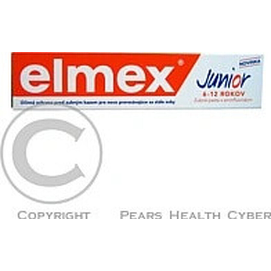 ELMEX JUNIOR TOOTH PASTE 1×75 ml, pastă de dinți pentru copii