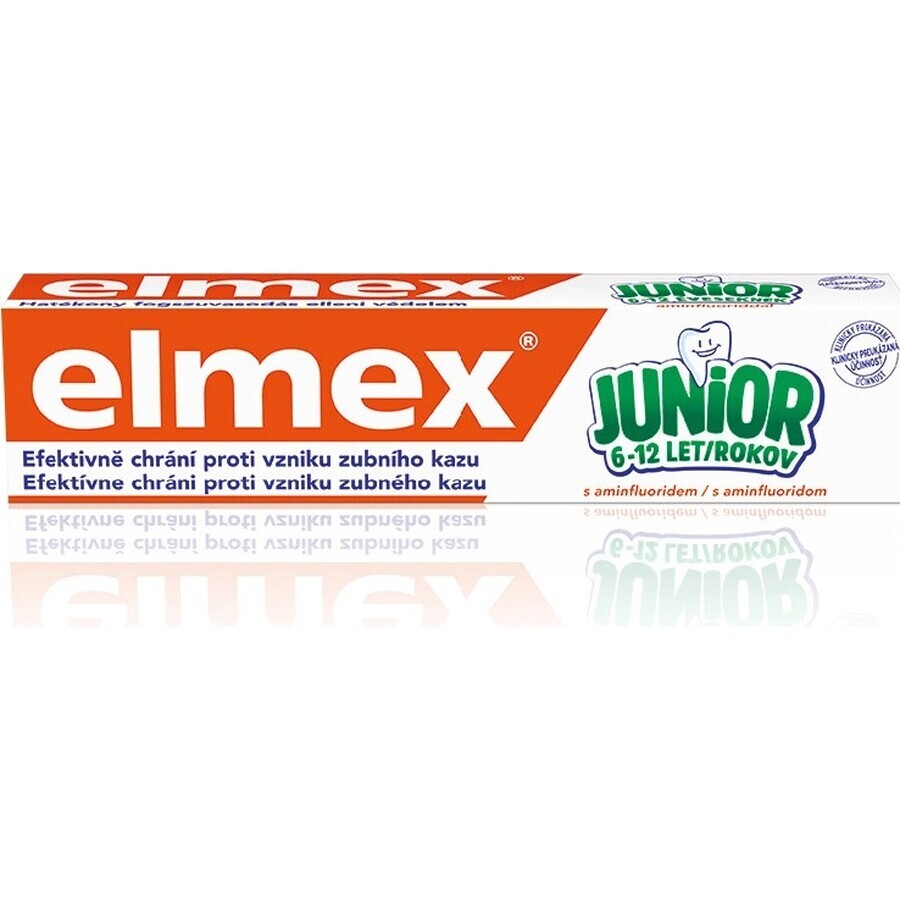 ELMEX JUNIOR TOOTH PASTE 1×75 ml, pastă de dinți pentru copii