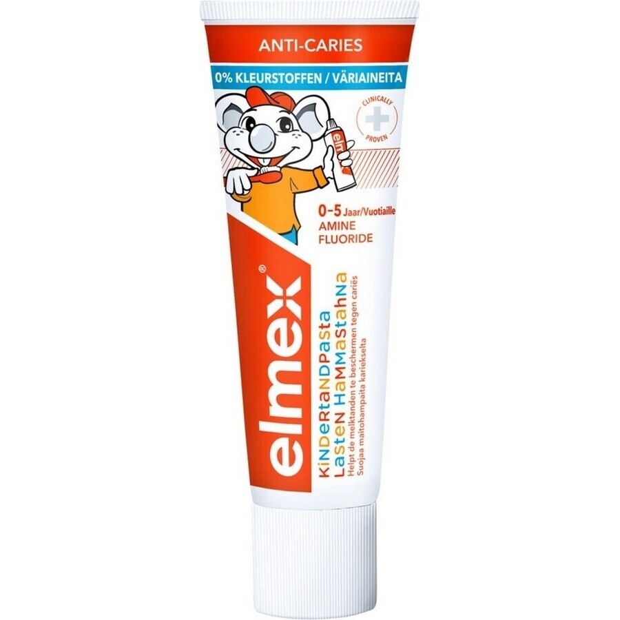 ELMEX JUNIOR TOOTH PASTE 1×75 ml, pastă de dinți pentru copii