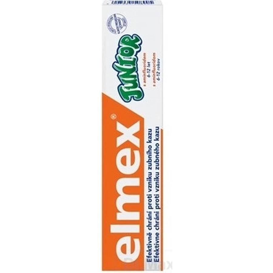 ELMEX JUNIOR TOOTH PASTE 1×75 ml, pastă de dinți pentru copii