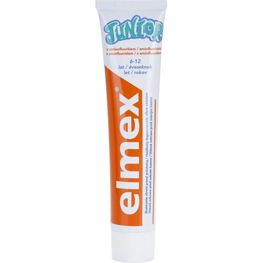 ELMEX JUNIOR TOOTH PASTE 1×75 ml, pastă de dinți pentru copii