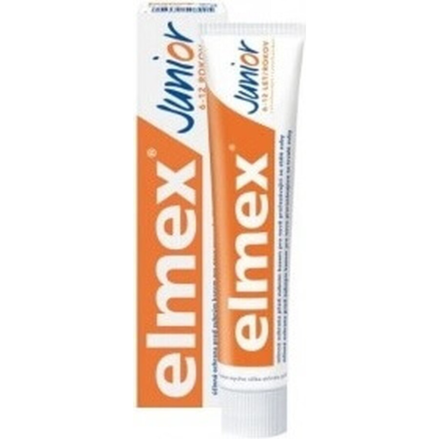 ELMEX JUNIOR TOOTH PASTE 1×75 ml, pastă de dinți pentru copii