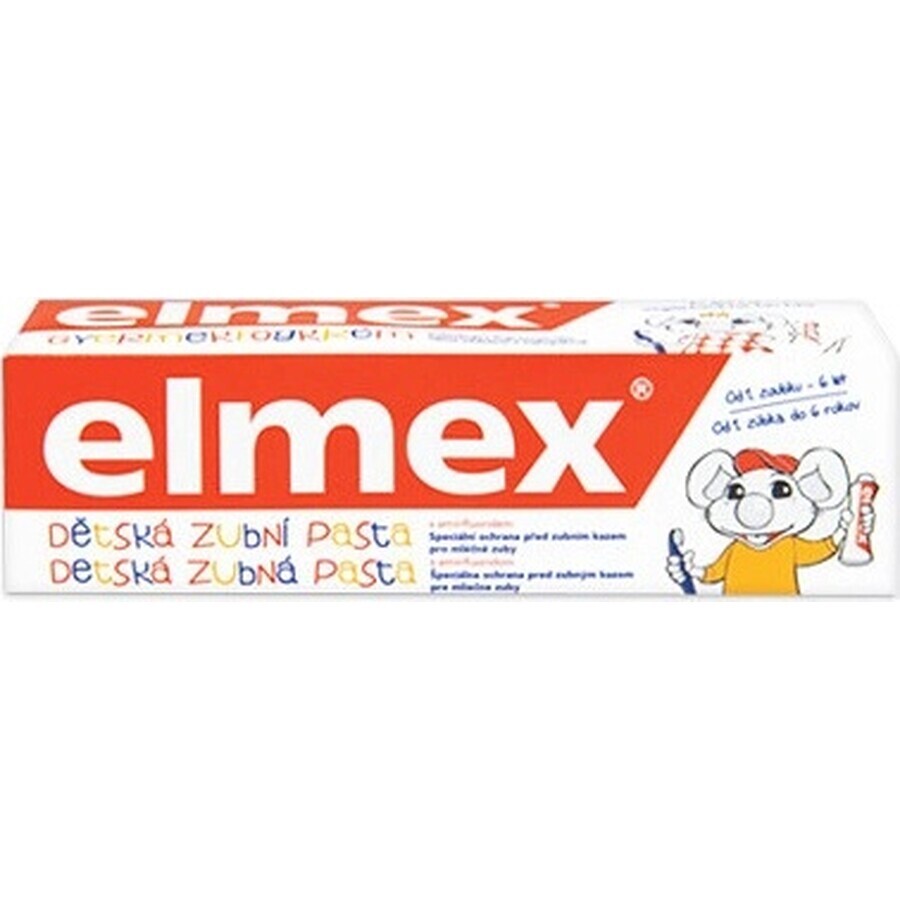 ELMEX JUNIOR TOOTH PASTE 1×75 ml, pastă de dinți pentru copii