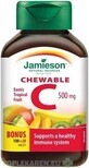 JAMIESON VITAMINA C 500 mg fructe tropicale 1&#215;120 tbl, VITAMINA C, fructe tropicale