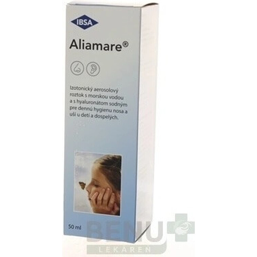 ALIAMARE 1×50 ml, solution isotonique en aérosol