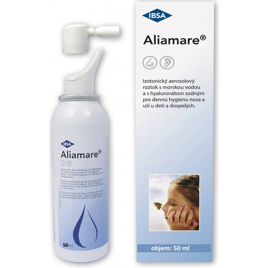 ALIAMARE 1×50 ml, solution isotonique en aérosol