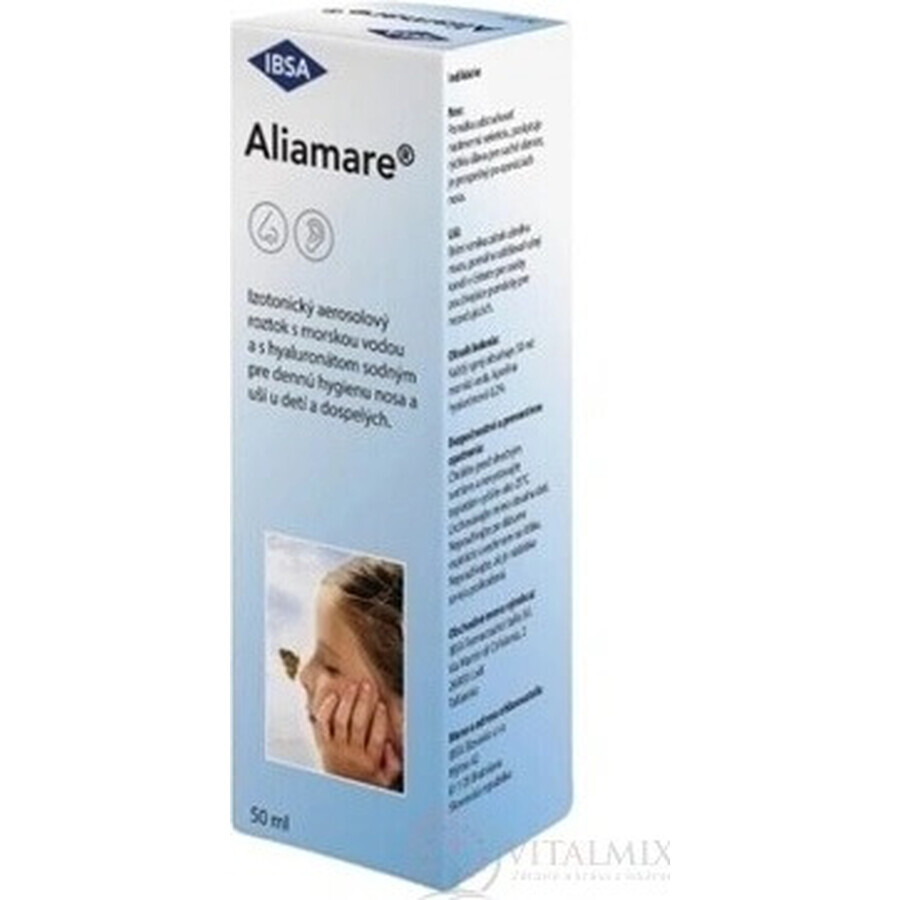 ALIAMARE 1×50 ml, solution isotonique en aérosol