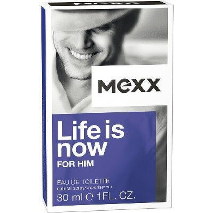 Mexx Life Is Now For Him Edt 30ml 1×30 ml 1×30 ml, Eau de toilette