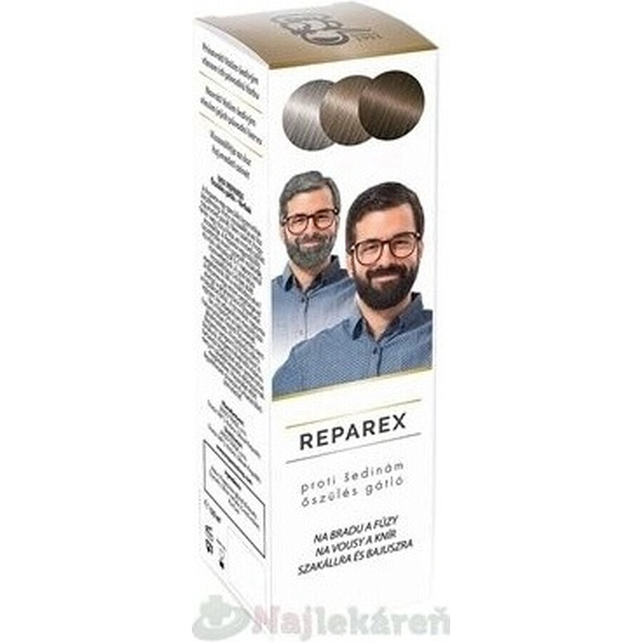 REPAREX Anti graue Haare für Bart und Schnurrbart 1×125 ml, für Bart und Schnurrbart